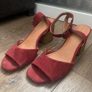 Universal Threads Red Sandals